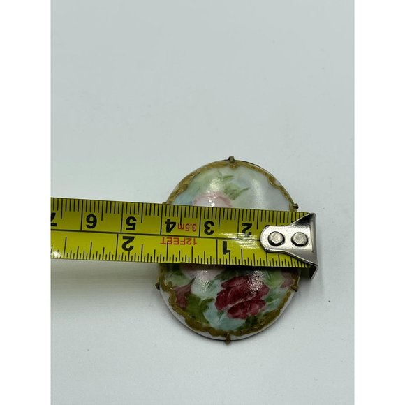 Antique 19th c. Victorian Hand Painted Porcelain & - Picture 4 of 5